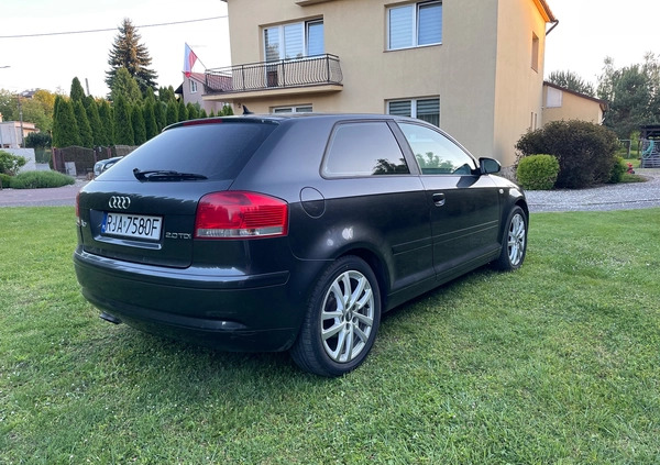 Audi A3 cena 14600 przebieg: 229039, rok produkcji 2008 z Jarosław małe 172